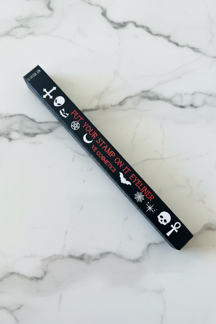 Skull 2-in-1 Waterproof Eyeliner Stamp Pen
