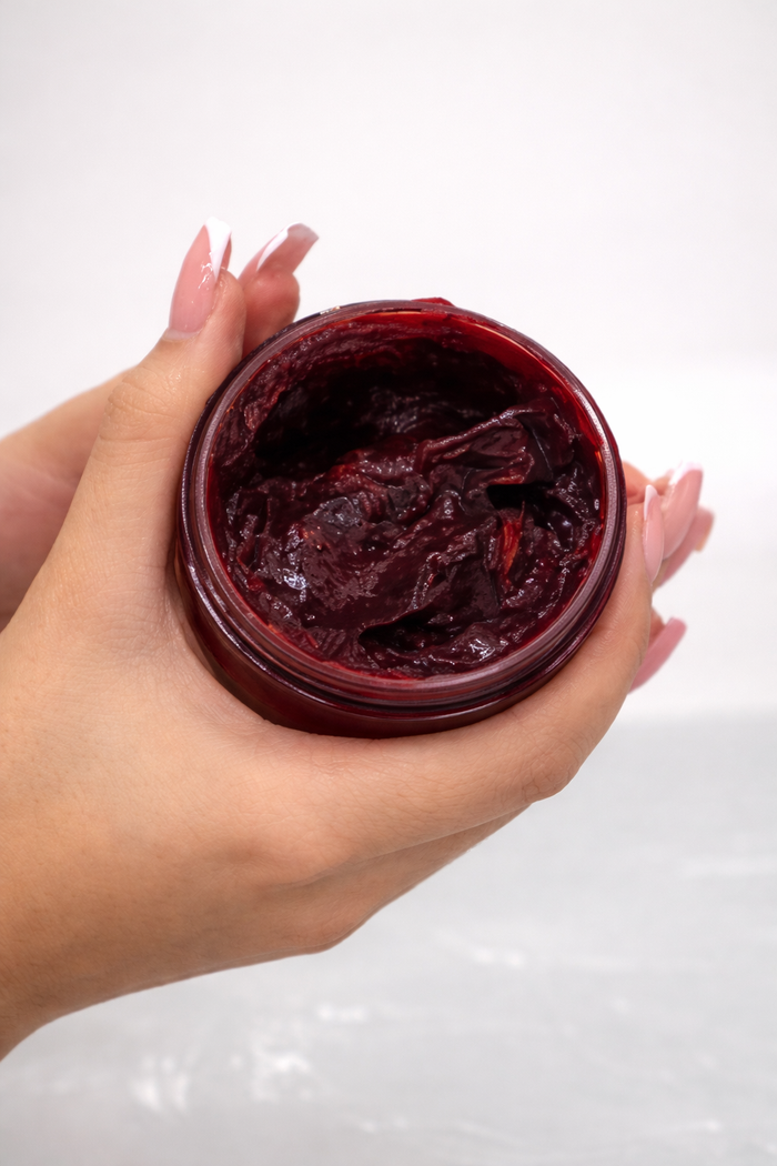 Akar fessi sabounia| Moroccan black soap|infused with akar fessi &argan oil
