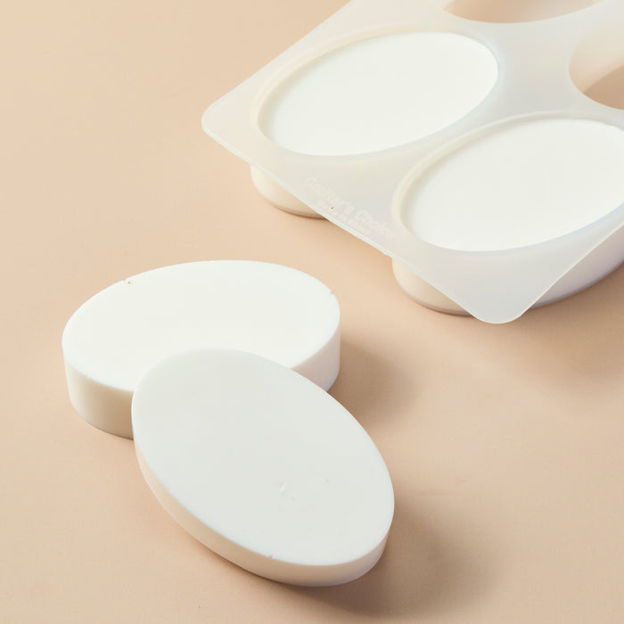 Basic White Melt & Pour Soap Base - close-up