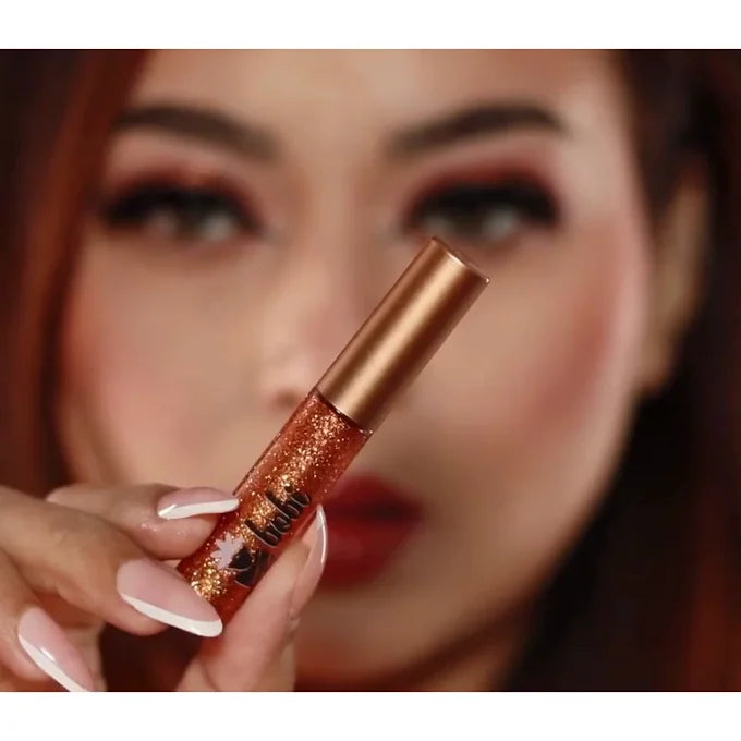 BOBI Glitter Eyeliner Orange | Diamond Sparkle Finish | Waterproof Long Wear