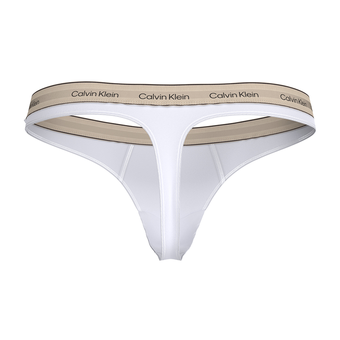 Calvin Klein Thong Heritage Classic Cotton Stretch White