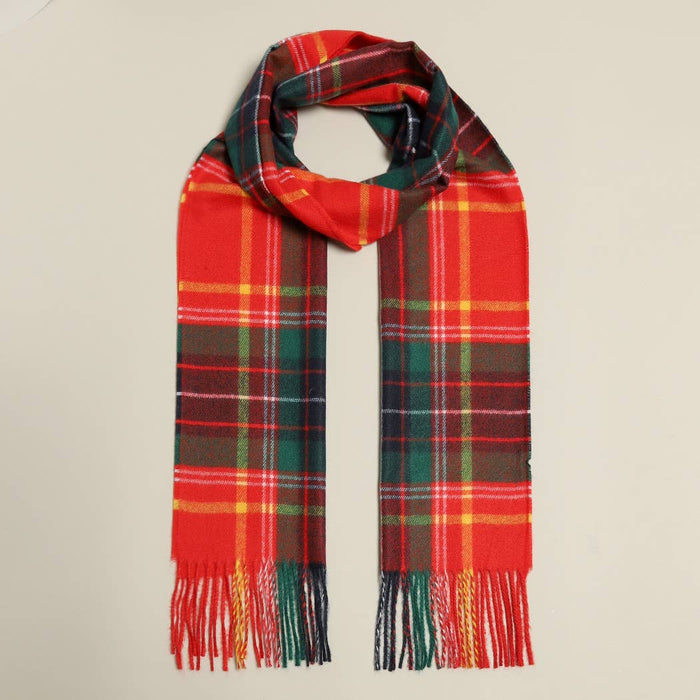 Soft cashmere feel scarf from Fashion City, featuring a cozy, lightweight design in elegant neutral tones.