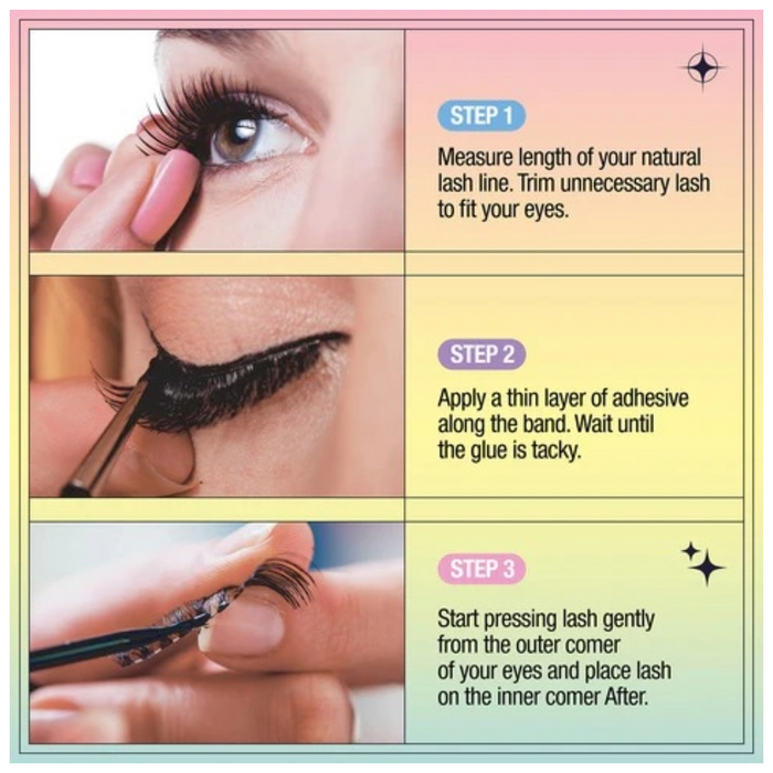 Cattitude Lash Flirty Cat 4 Pairs #4LFC001