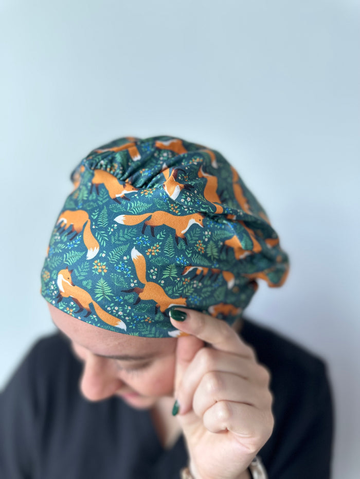 CloudCaps Scrub Cap | Friendly Fox
