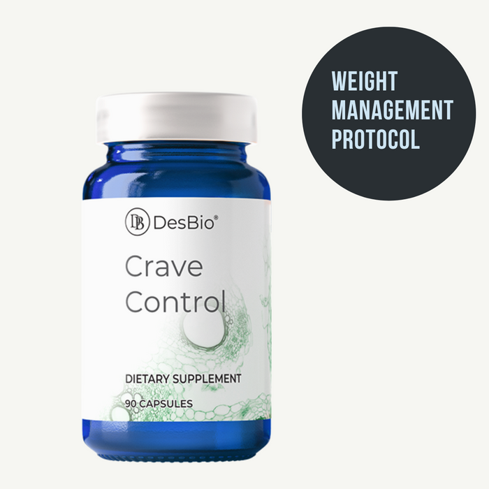 Crave Control by DesBio can help support weight management by helping the body with cravings and hunger between meals.