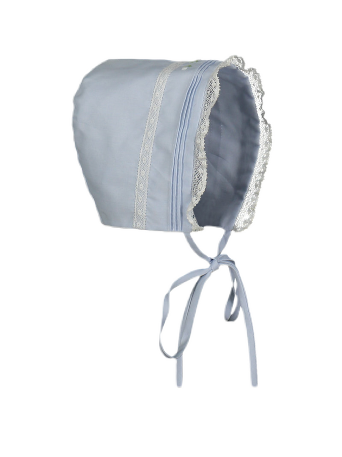 Feltman Blue Bullion/Lace Bonnet