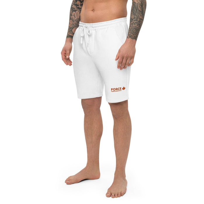 FORCE Orange Men's fleece shorts - Billyforce Shop