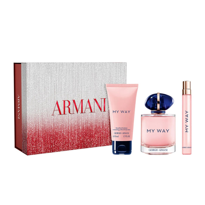 ARMANI BEAUTY Gift Set 25 : My Way EDP 90ml + 10ml + Body Lotion 50ml | Isetan KL Online Store
