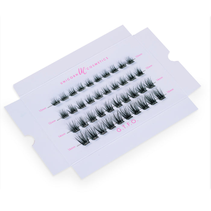 G.T.F.O. Super Pre-Glued Party Lashes Full Kit - Unicorn Cosmetics