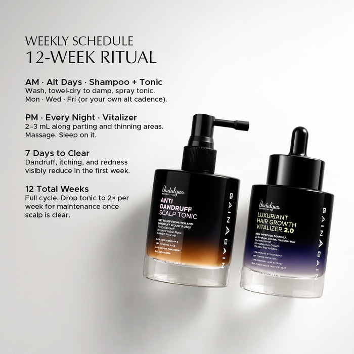 Hair Growth Combo - Anti Dandruff Scalp Tonic + Hair Vitalizer 2.0