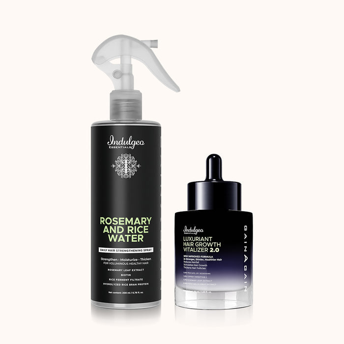 Hair Strengthening Combo - Rosemary & Rice Water + Hair Vitalizer