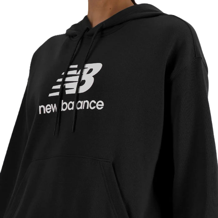 Hoodie New Balance Wta41504bk Mujer