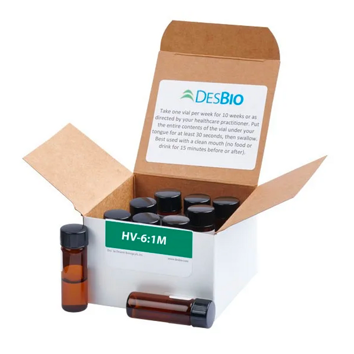 HV-6:1M (formerly HHV-6 Herpes 6 Series Symptom Relief Kit 1M) by DesBio