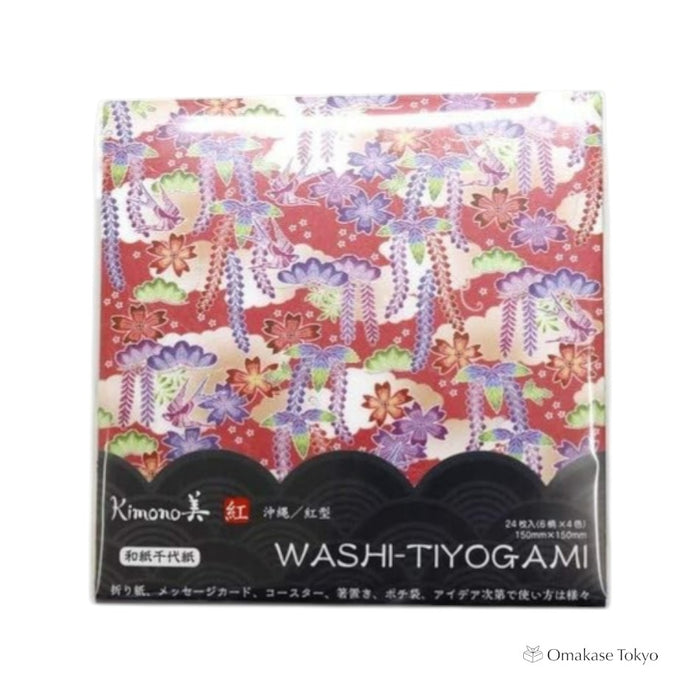 Japanese Washi Chiyogami Okinawa Prefecture Type