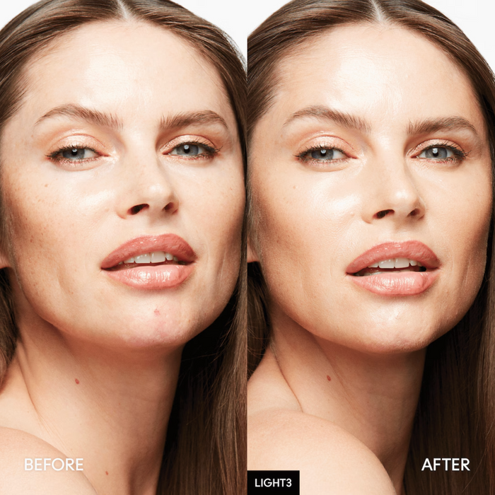 M·A·C Strobe Dewy Skin Tint in various shades, new in box, showcasing the dewy, luminous finish and lightweight formula.