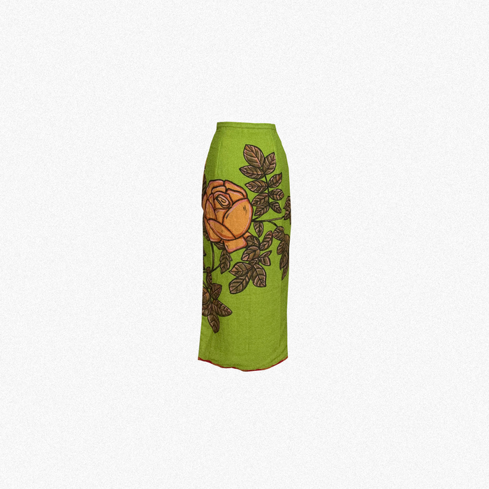 Maddy One Side Slit Long Skirt