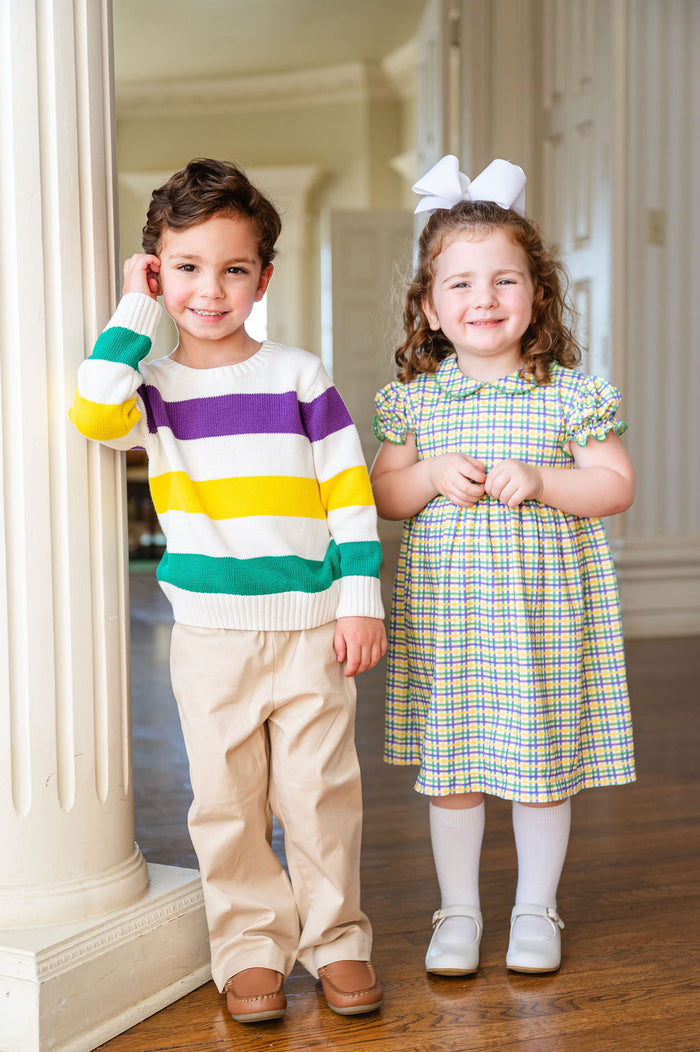 Mardi Gras Pima Libby Dress