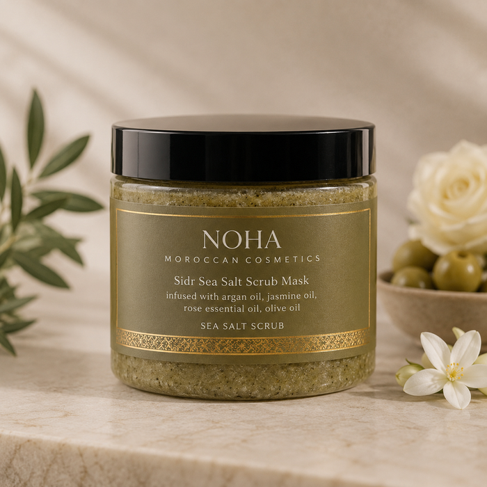 Matcha green | sidr sea salt scrub