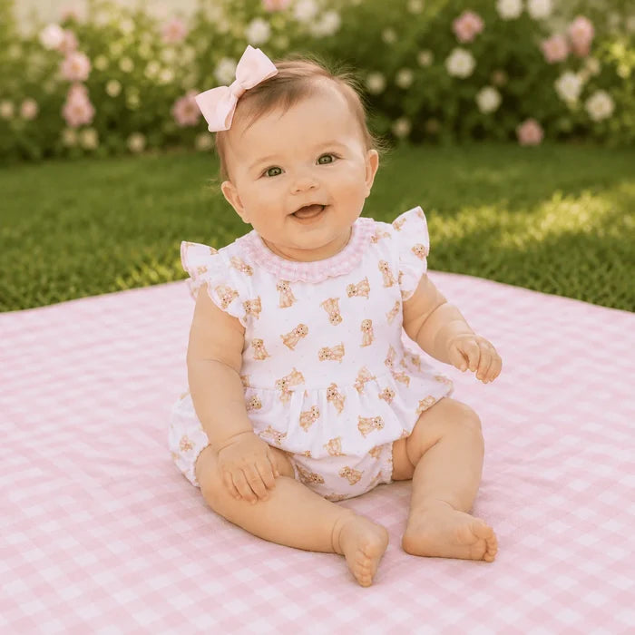 MB Sweet Golden Print Bubble-Pink