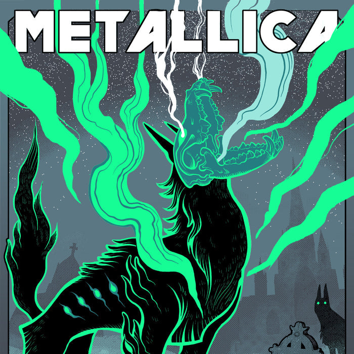 METALLICA X NAKATOMI X MISSMONSTER- BLACK SHUCK POSTER- REGULAR EDITION