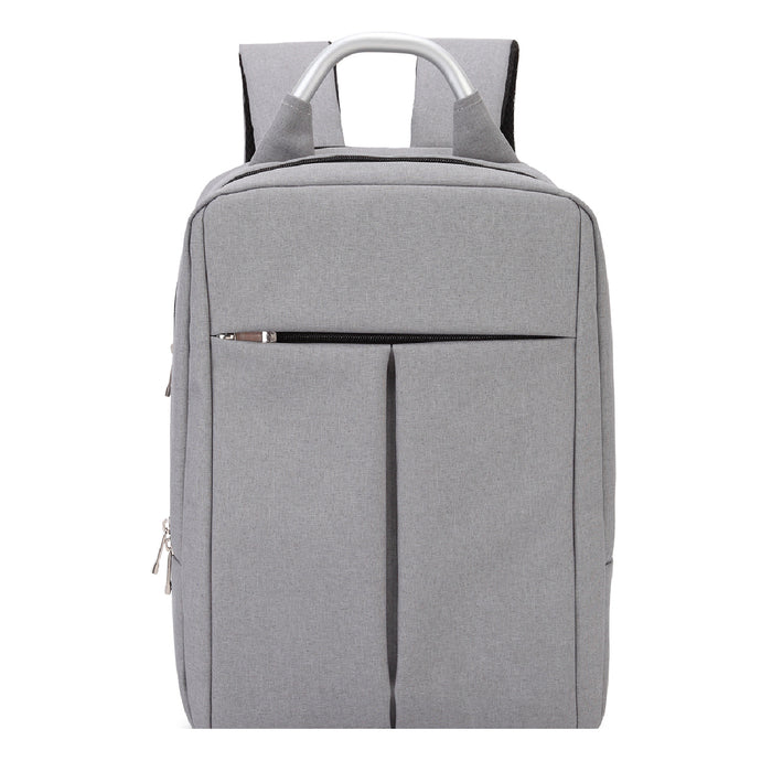 Mochila Negra Hombre / Mujer Casual Multicompartimientos para Notebook