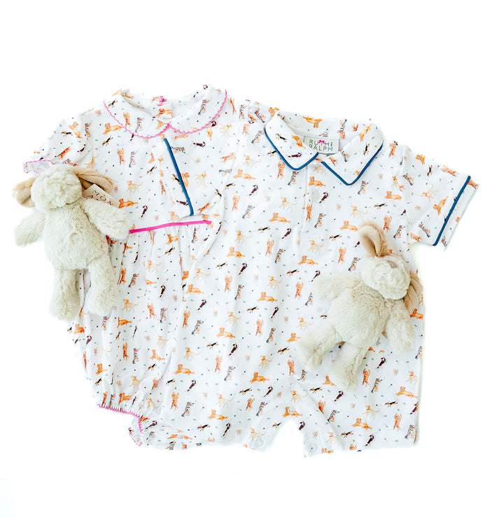 MON AMI Bogart Puppy Plush Rattle