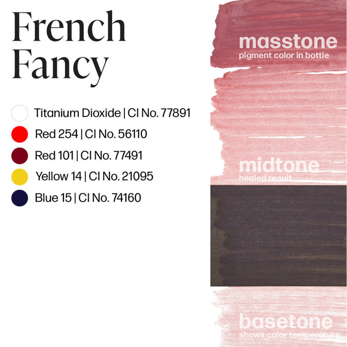 Permablend French Fancy 15ml - High Pigment Muted Pink Lip Color, Vegan & Cruelty-Free - SD Cosmetics Care