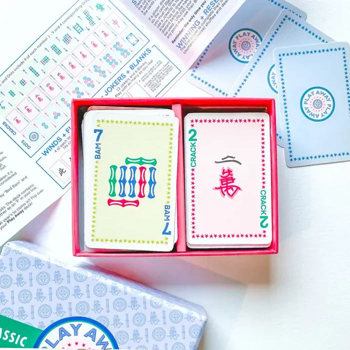 Play Away Mahjong Cards