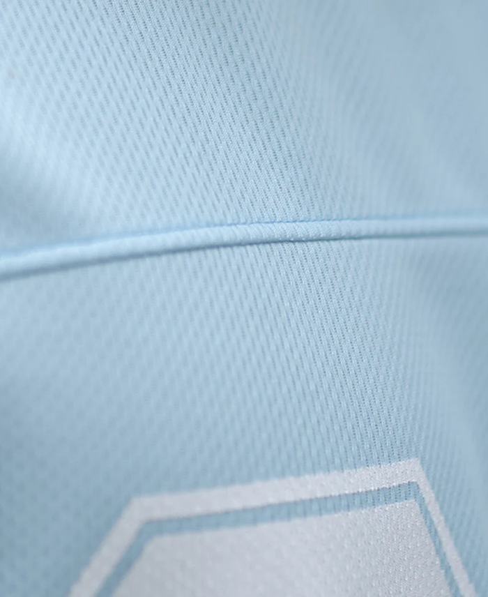 Powerlook Light Blue Varsity T-Shirt