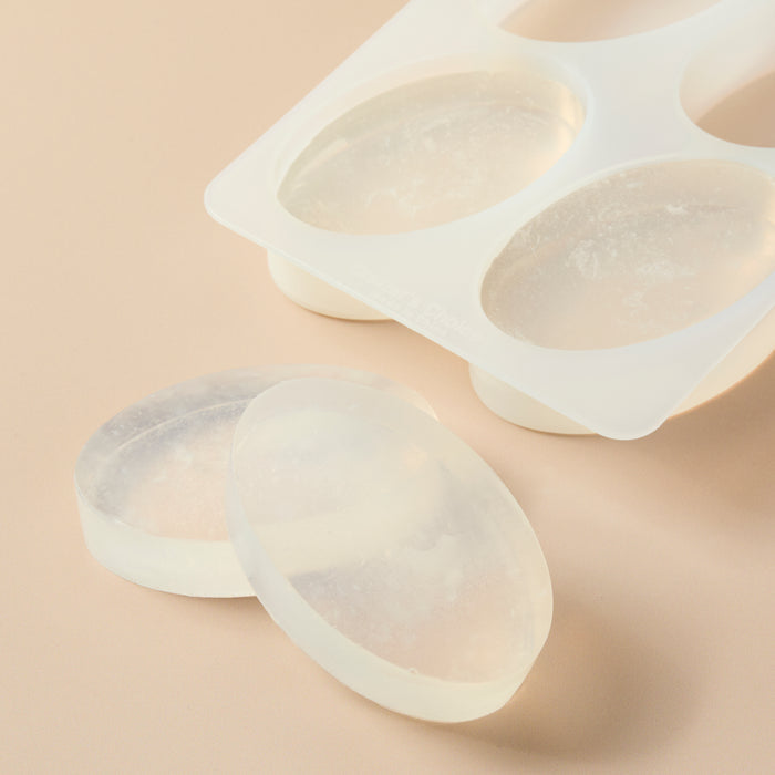 Premium Crystal Clear Melt & Pour Soap Base - close-up