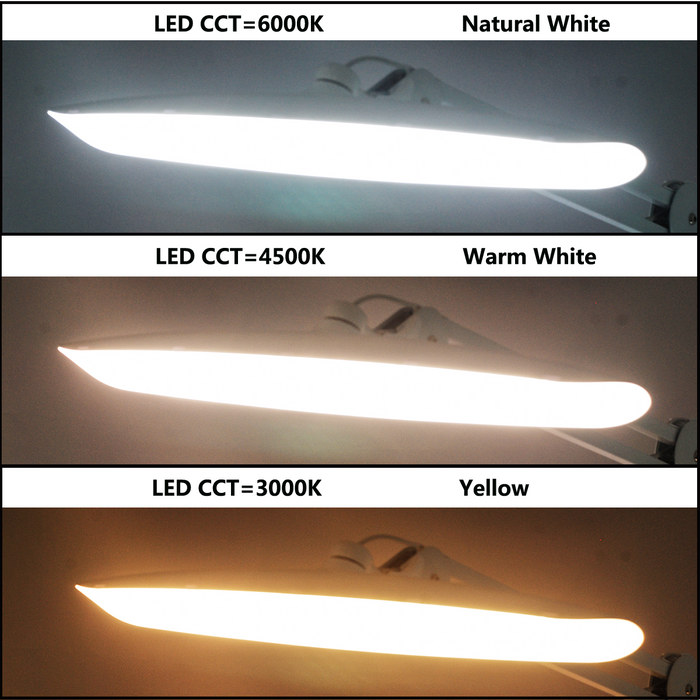 Professional LED Task Lamp, Adjustable Color Temperatures