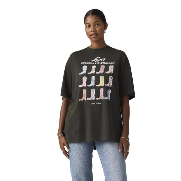 Remera Levis Stack Tee (boots) Mujer