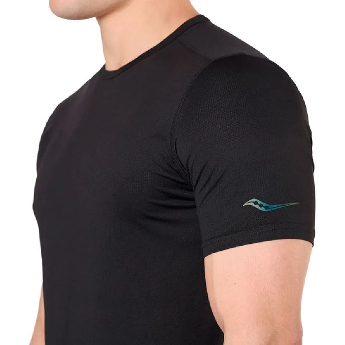 Remera Saucony Stopwatch Short Sleeve M Hombre