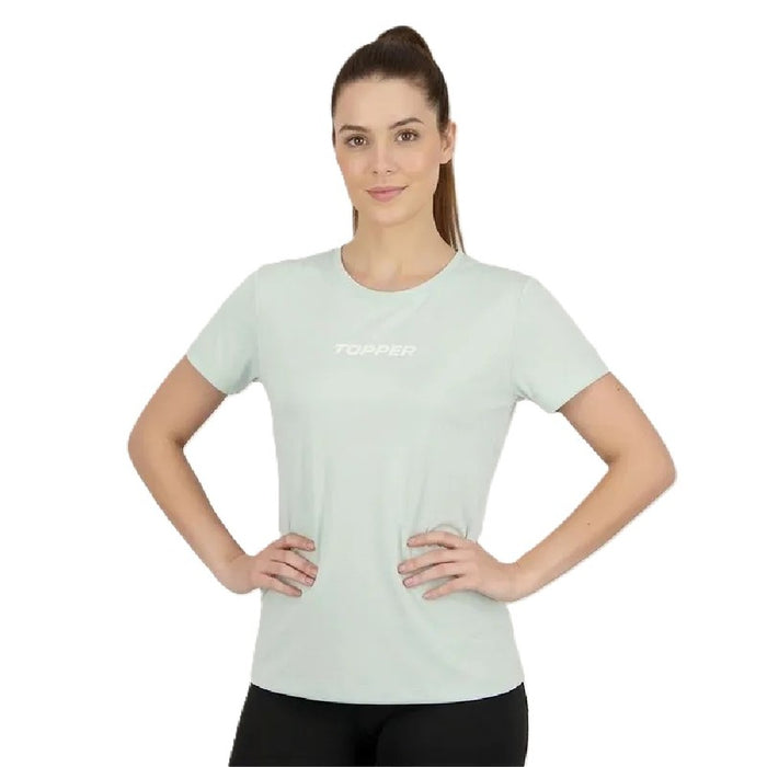 Remera Topper T-shirt Brand Tee Wmn Trng Mujer