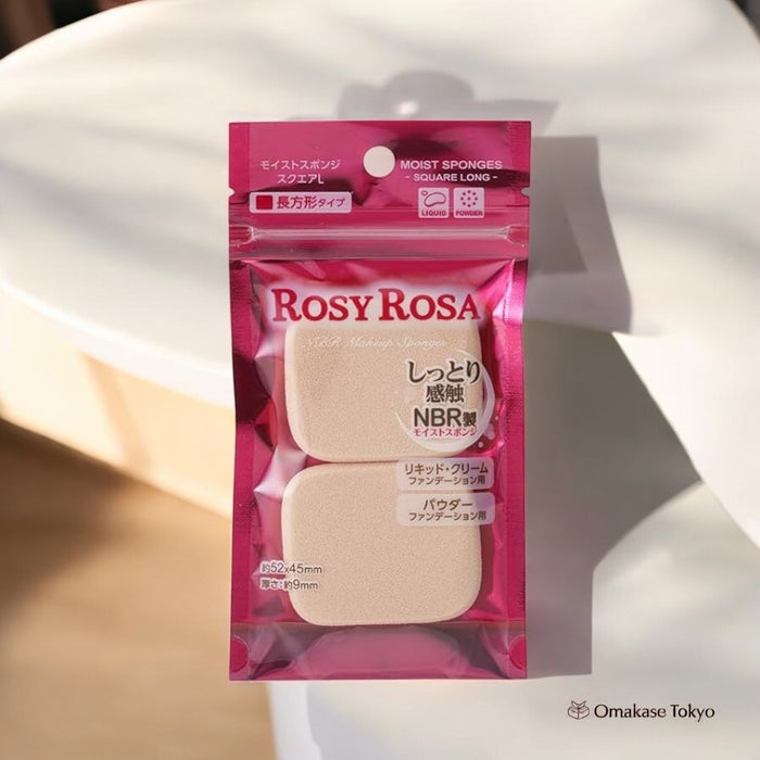 ROSY ROSA Moist Sponge 2P (Square L)