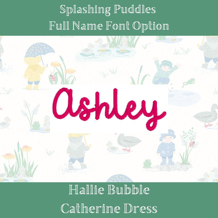 Splashing Puddles Pima Catherine Dress
