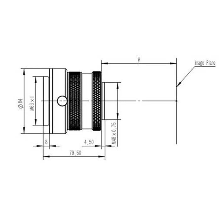 Starfield Adjustable 0.8x Universal 2.5" Reducer (FFRA-08-L)