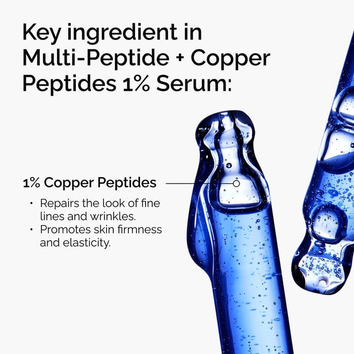 The Ordinary Multi - Peptide + Copper Peptides 1% Serum 30ml سيروم متعدد الببتيدات + ببتيدات النحاس 1% من ذا أورديناري - Princess Cosmetics Qatar