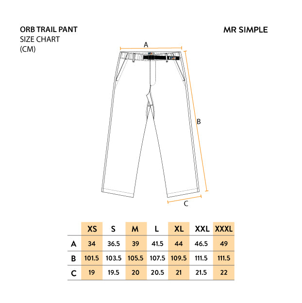 Trail Pant - Vintage Black