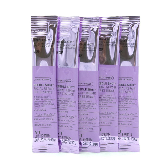 VT COSMETICS Reedle Shot Facial Repair EGF Essence 2 mL x 6 pcs