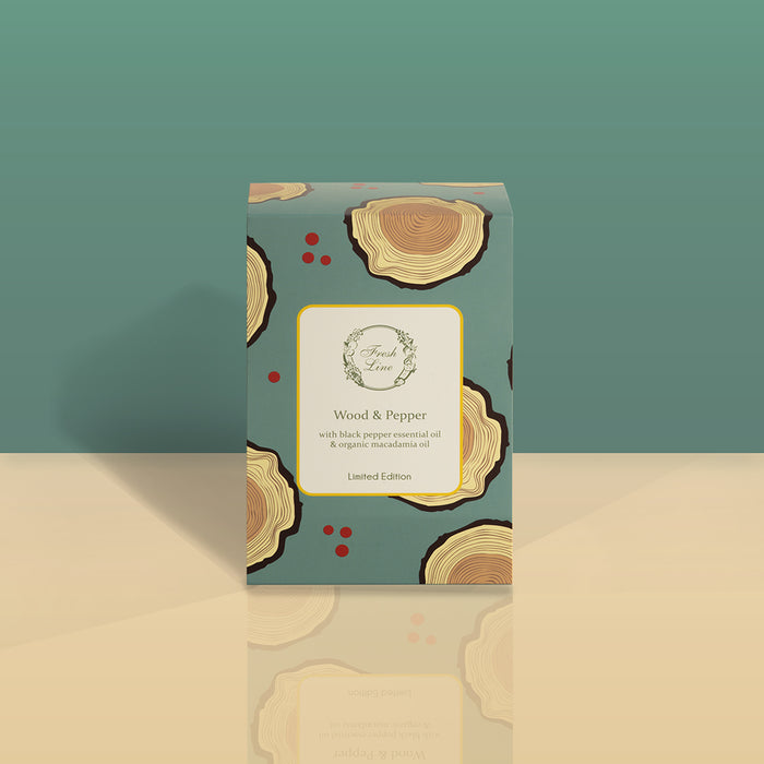 Wood & Pepper Σετ Περιποίησης Σώματος 2 τμχ