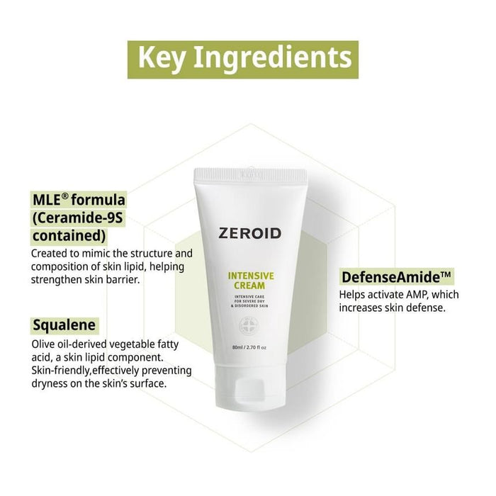 Zeroid Intensive Cream 80ml كريم زيرويد المكثف - Princess Cosmetics Qatar