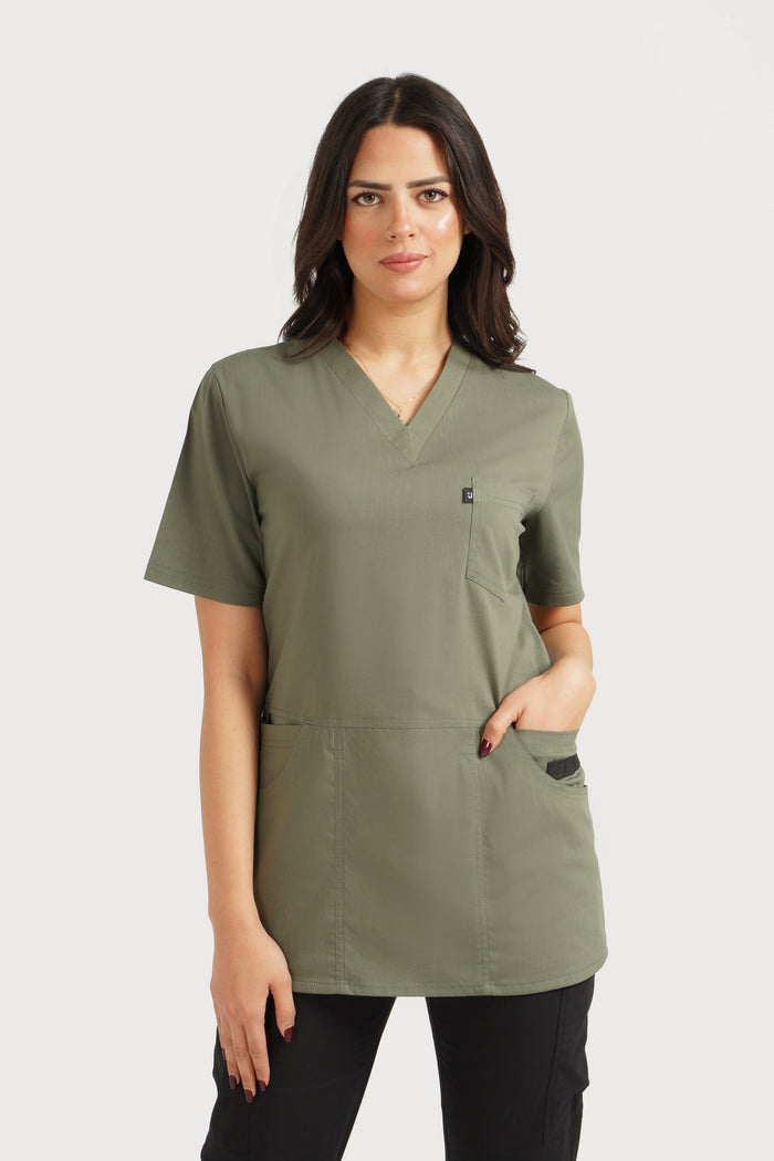 Small / Olive Green