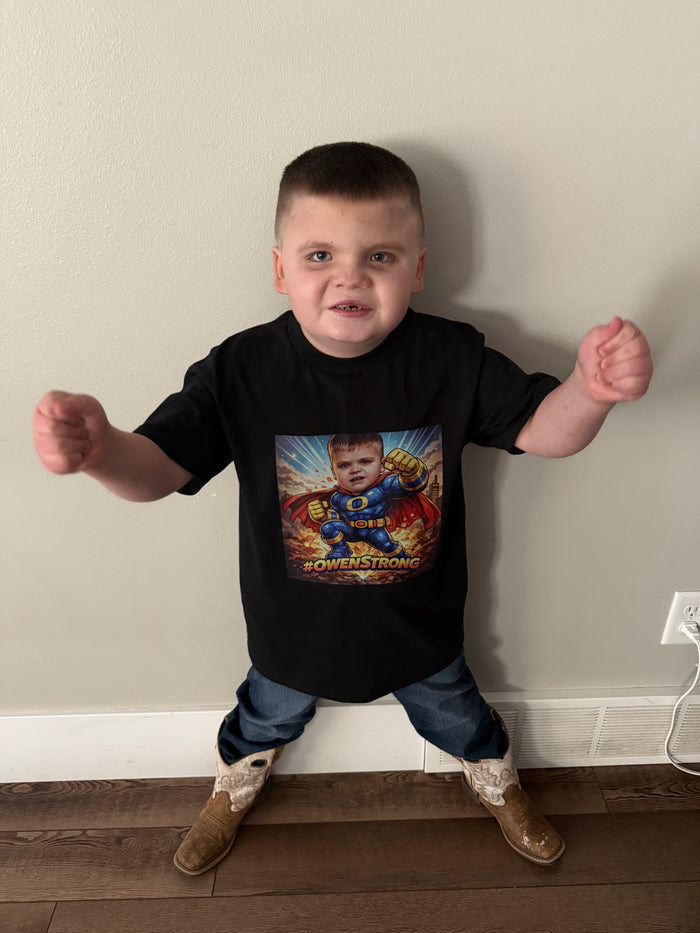 #OWENSTRONG FUNDRAISER TODDLER T-SHIRT