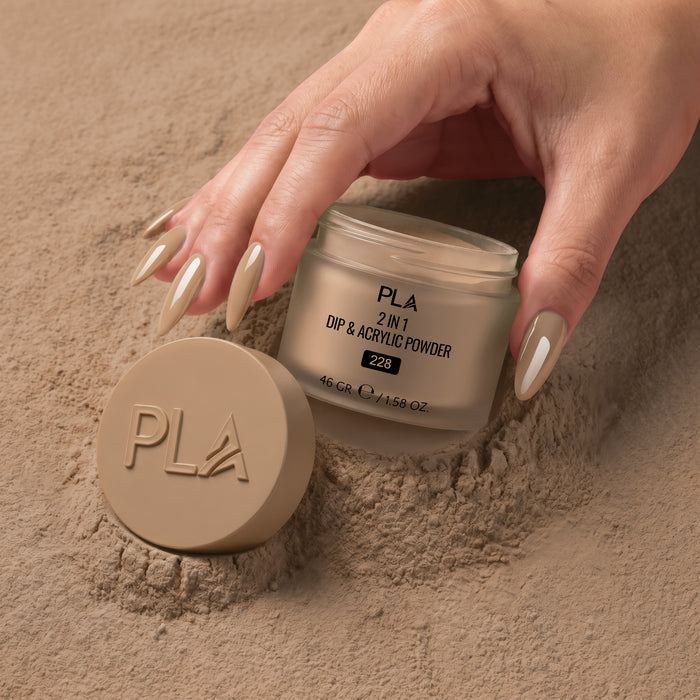 2-in-1 Dip & Acrylic Powder Bun in the Oven - 228