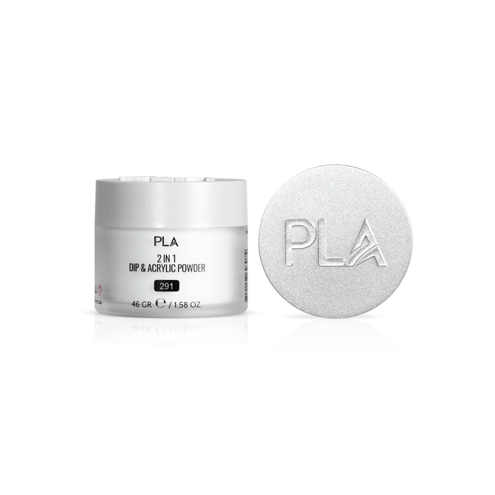 PLA 2 in 1 Dip & Acrylic Powder container with lid on a white background