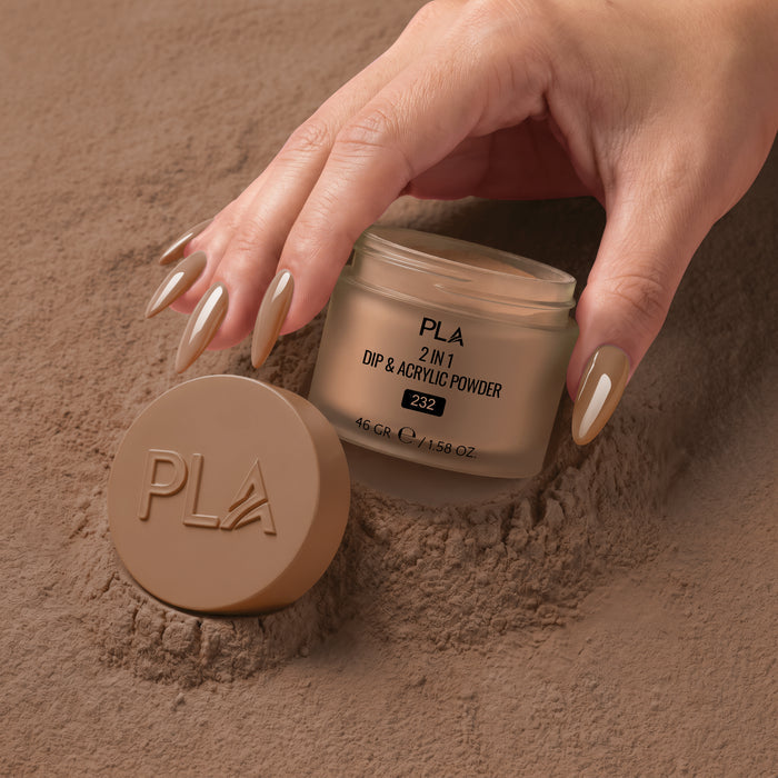 2-in-1 Dip & Acrylic Powder Sprinkle of Cinnamon - 232