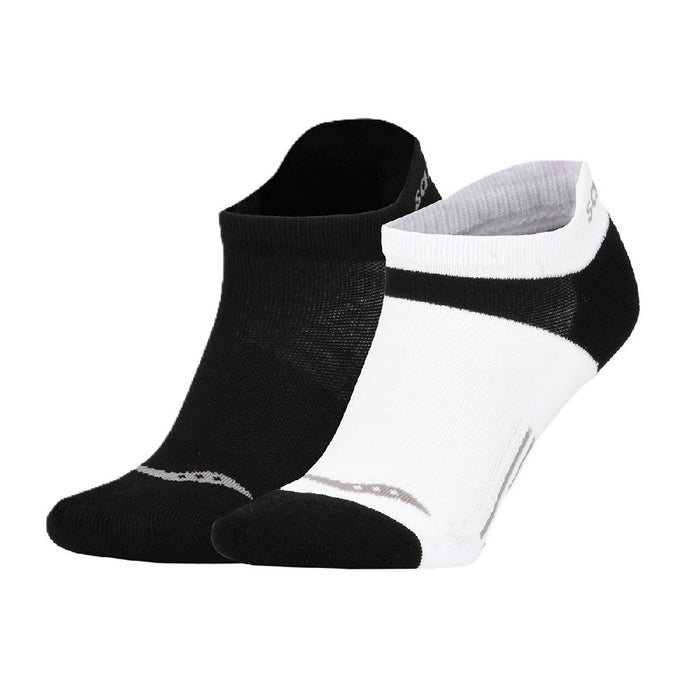 2 Pack Soquete Saucony Elite No-Show Socks U Assorted T2 Unisex