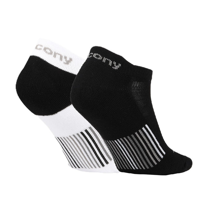 2 Pack Soquete Saucony Elite No-Show Socks U Assorted T2 Unisex