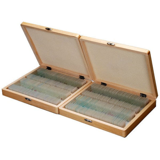 200 PC Prepared Microscope Glass Slide Set
